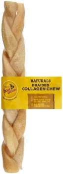 Bow+Wow+Braided+Collagen+Chew+Stick+Dog+Treat+1+Pack