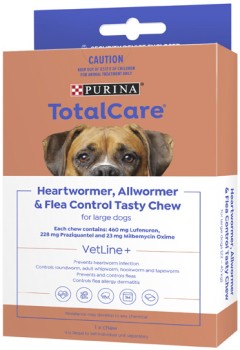 Purina+Total+Care+Heartwormer+Allwormer+Flea+Control+Treatment+Large+Dog+1+Pack