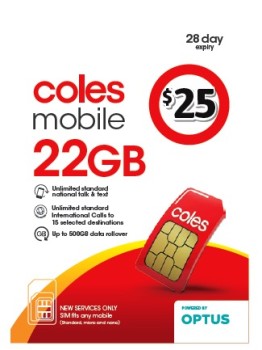 Coles+Mobile+%2425+Prepaid+SIM+Kit