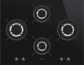 Smeg+65cm+%26%23039%3BLinea%26%23039%3B+Gas+On+Glass+Cooktop+Black