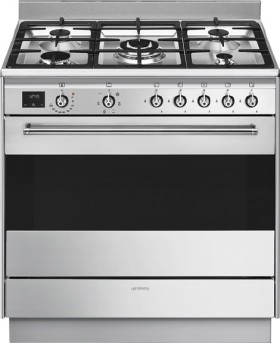 Smeg-90cm-Classic-5-Burner-Dual-Fuel-Freestanding-Cooker on sale