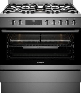 Westinghouse-90cm-Dual-Fuel-Freestanding-Cooker on sale