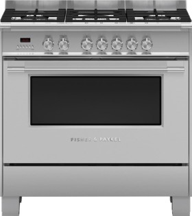 Fisher+%26amp%3B+Paykel+90cm+Dual+Fuel+Freestanding+Cooker