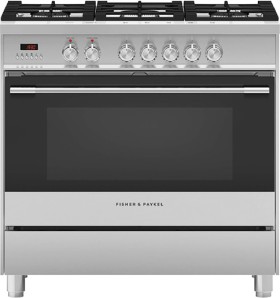 Fisher+%26amp%3B+Paykel+90cm+Dual+Fuel+Freestanding+Cooker