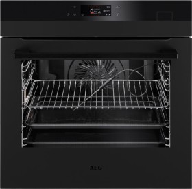 AEG+60cm+Steamcrisp+Pyroluxe%26trade%3B+Multifunction+19+Oven%2C+Matte+Black