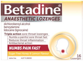 Betadine+Anaesthetic+Honey+%26amp%3B+Lemon+16+Lozenges