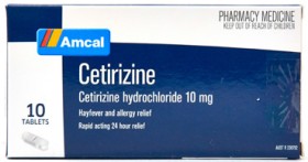 Amcal+Cetirizine+10mg+10+Tablets