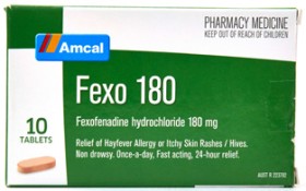 Amcal+Fexo+180mg+10+Tablets