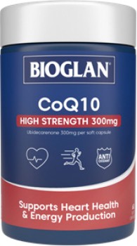 Bioglan+CoQ10+High+Strength+300mg+60+Capsules