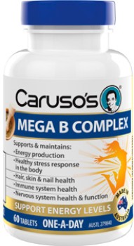 Caruso%26rsquo%3Bs+Mega+B+Complex+60+Tablets