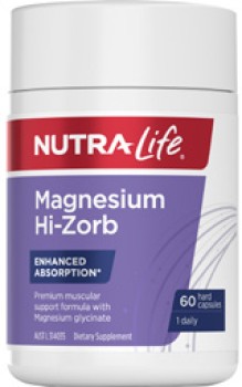 Nutra-Life+Magnesium+Hi-Zorb+60+Capsules