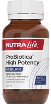 Nutra-Life+Probiotica+High+Potency+50+Capsules