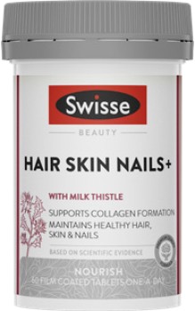 Swisse+Beauty+Hair+Skin+Nails%2B+60+Tablets