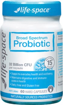 Life-Space+Broad+Spectrum+Probiotic+60+Capsules