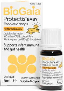 Biogaia+Protectis+Baby+Probiotic+Drops+with+Vitamin+D+5mL