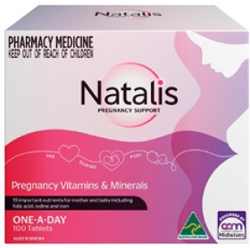 Natalis+Pregnancy+Support+100+Tablets