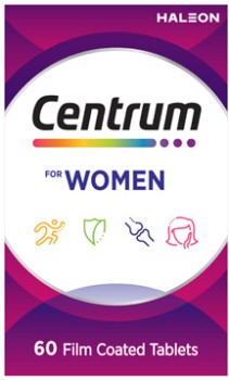 Centrum+Multivitamin+for+Women+60+Tablets