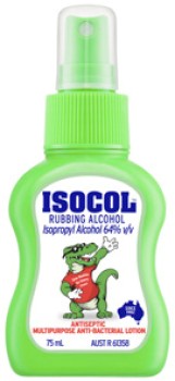 Isocol+Rubbing+Alcohol+Antiseptic+Spray+75mL