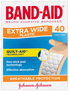 Band-Aid+Extra+Wide+Strips+40+Pack