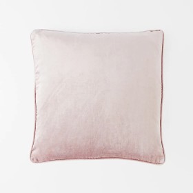 Margot+Velvet+Cushion+-+Dusty+Rose