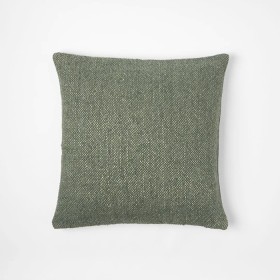 Flinders+Linen+Cushion+-+Olive