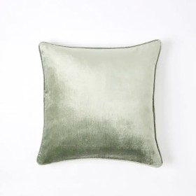 Margot+Velvet+Cushion+-+Sage