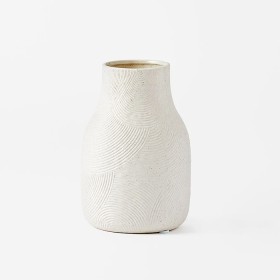 Linear+Ceramic+Small+Vase