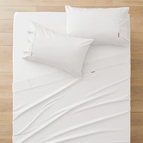 Honour+Cotton+Sateen+Sheet+Set+-+White