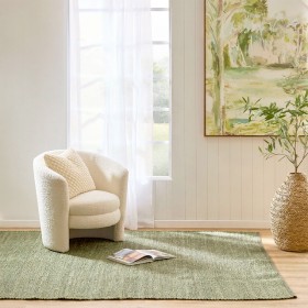 Goa-Moss-Green-Floor-Rug-by-Habitat on sale