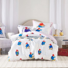 Kids+Paddington+Bear+Quilt+Cover+Set+by+Pillow+Talk