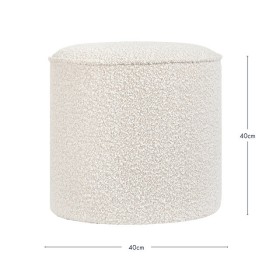 Adele-Small-Boucle-Ottoman-by-Habitat on sale