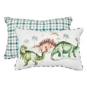 Kids-Bad-to-the-Bone-Dinosaur-Oblong-Cushion-by-Pillow-Talk on sale