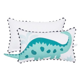 Kids+Bad+to+the+Bone+Dinosaur+Oblong+Cushion+by+Pillow+Talk