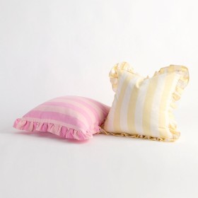 Audrey-Pink-Ruffle-Cushion-by-MUSE on sale