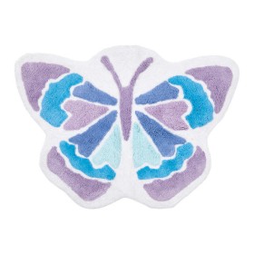 Kids+Butterfly+Bath+Mat+by+Pillow+Talk