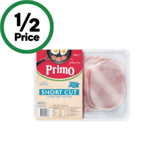 Primo-Short-Cut-Bacon-750g-From-the-Fridge on sale