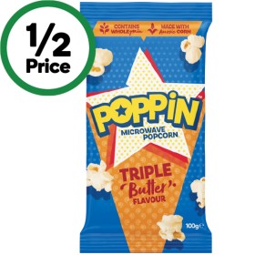 Poppin+Microwave+Popcorn+85-100g