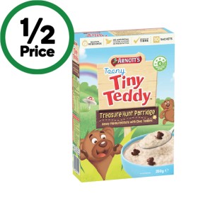 Arnott%26rsquo%3Bs+Teeny+Tiny+Teddy+Porridge+Sachets+350g+Pk+10