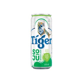 NEW+Tiger+Asian+Lager+with+Soju+Cans+3x320ml