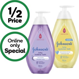 Johnson%26%23039%3Bs+Top-to-toe+or+Bedtime+Baby+Bath+500ml