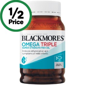 Blackmores+Omega+Triple+Super+Strength+Fish+Oil+Capsules+Pk+150%5E