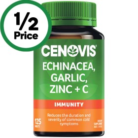 Cenovis+Echinacea%2C+Garlic%2C+Zinc+%26amp%3B+Vitamin+C+Tablets+Pk+125%5E