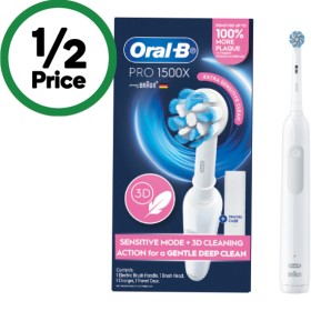 Oral-B+Pro+1500x+Electric+Toothbrush