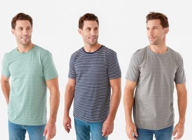 Australian+Grown+Cotton+Stripe+T-Shirt