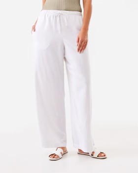 Linen+Blend+Wide+Leg+Pants