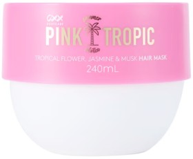 OXX+Bodycare+Pink+Tropic+Summer+Solstice+Hair+Mask+240ml+-+Tropical+Flower%2C+Jasmine+and+Musk