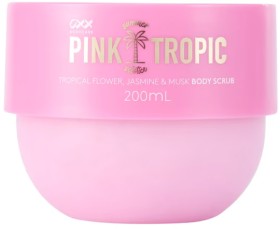 OXX+Bodycare+Pink+Tropic+Summer+Solstice+Body+Scrub+200ml+-+Tropical+Flower%2C+Jasmine+and+Musk