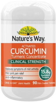 Nature%26rsquo%3Bs+Way+Activated+Curcumin+90+Tablets