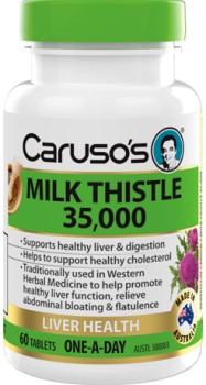 Caruso%26rsquo%3Bs+Milk+Thistle+35%2C000+60+Tablets