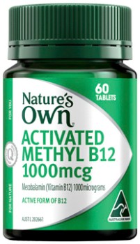 Nature%26rsquo%3Bs+Own+Activated+Methyl+B12+1000mcg+60+Tablets